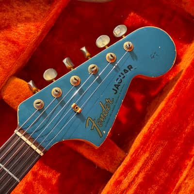 1964 Fender Jaguar - Gold Hardware Lake Placid Blue image 7