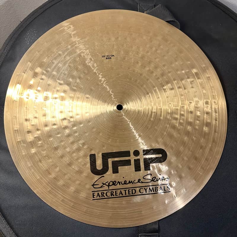 🔈🔈 UFIP Experience series 18” flat ride 2020s - Traditional hand-hammered image 1