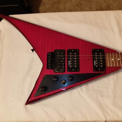 Jackson Performer RR Randy Rhoads Flying V Electric Guitar Flamed Top NICE image 2