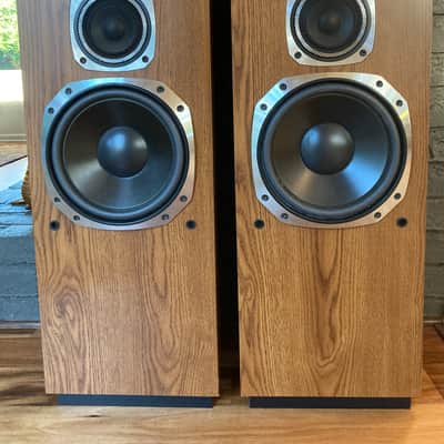 Vintage Pair of RCA Dimensia SPK500T Speakers New Foam Surrounds Mid-80's image 3