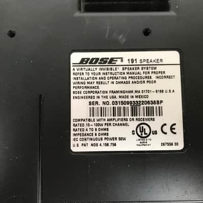 Bose Virtually Invisible 191 In Wall or In Ceiling Speaker image 5
