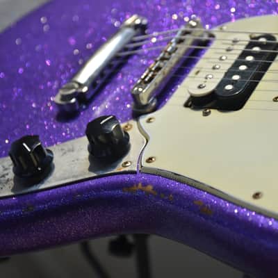 Fender Mustang American Relic Custom  2013 Purple Sparkle HH image 21