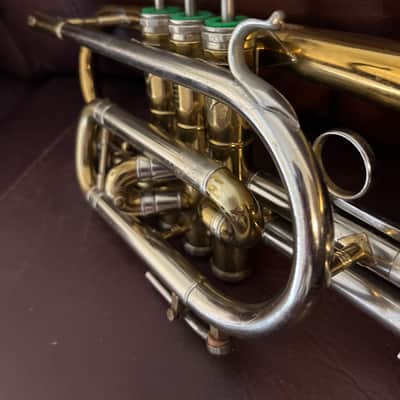 York Super Custom Bb Cornet (1957) SN 201548 image 9