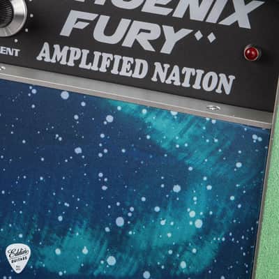 Amplified Nation Phoenix Fury 50w 1x12 Combo - Emerald Green Suede & Northern Lights #218 image 3