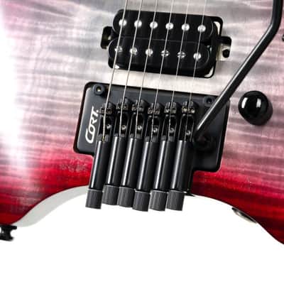 Cort Space 6GTR Electric Guitar w/Gig-bag. Semi Gloss Lava DIRECT SHIP image 7