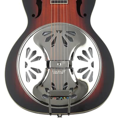 Gretsch G9220 Bobtail Round-neck Mahogany Body Resonator - 2-color Sunburst  Padauk Fingerboard image 1