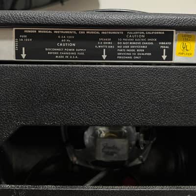 Fender Vibro Champ 6-Watt 1x8 Guitar Combo - Silverface image 7