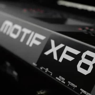 Yamaha Motif XF 8 Production Synthesizer 2010s - Gray image 4