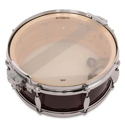 Slingerland Radio King Solid Maple Snare Drum 14x5.5 Maroon Glass image 6