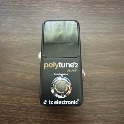 TC Electronic PolyTune 2 Noir Tuning Pedal 2010s - Black image 1