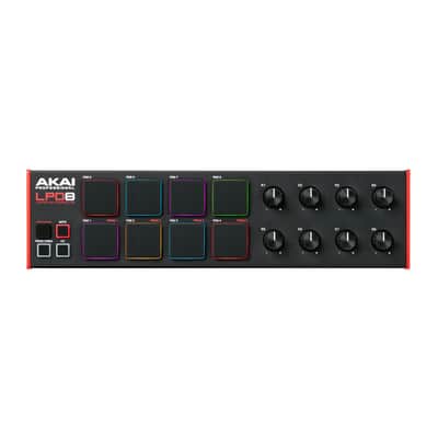 Akai Professional LPD8MK2 Laptop Midi Pad Add On Controller