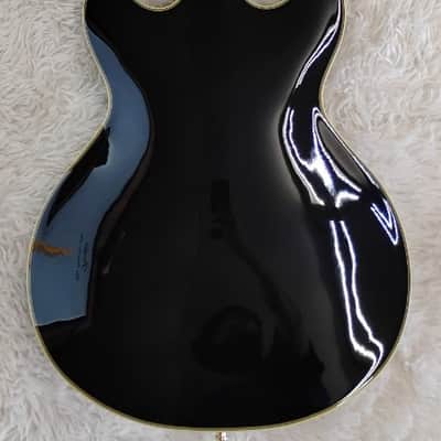 D'Angelico Excel Mini DC Semi-Hollow Body Electric Guitar Black, DAEMINIDCSBKGS image 11