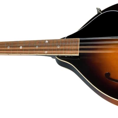 Kentucky KM-150 Standard A-Style Mandolin, Solid German Spruce Top, Solid Maple Back/Sides Vintage Sunburst A-Model with Case image 4