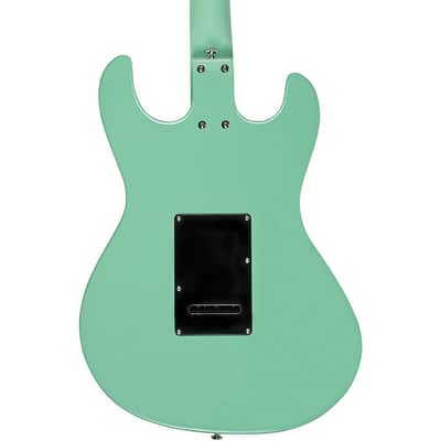 Danelectro 64XT-AQUA Reversed Double Cutaway Offset Horn Shape 6-String Electric Guitar image 3