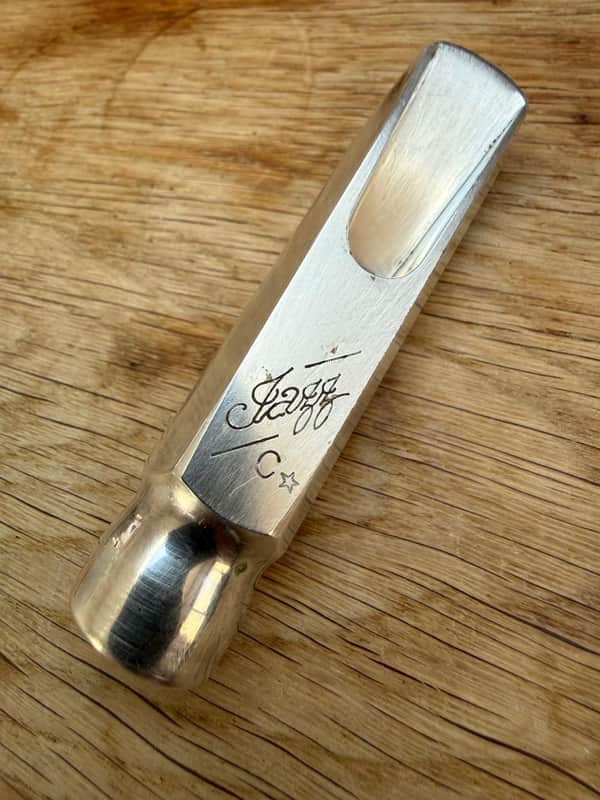 🔥 VINTAGE FRENCH CLASSIC | Selmer Paris Metal "Jazz" Alto Saxophone Mouthpiece image 1
