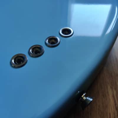 Fender Jazz Bass double P body 2023 - Daphne Blue image 5