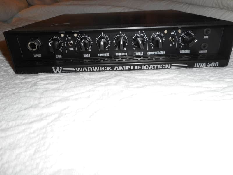 Warwick LWA 500 Bass Amp Head 500 watts image 1