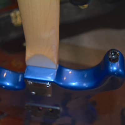 Kramer Barretta Special in Candy Blue, w/New Black Dunlop Straploks & New Black Hardshell Case image 7