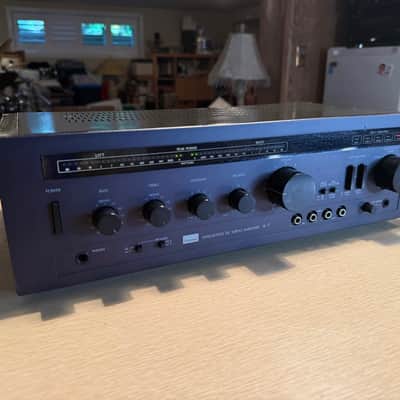 Sansui Integrated DC Servo Amplifier A-7 Silver Face -Tested -Working-VERY CLEAN image 3