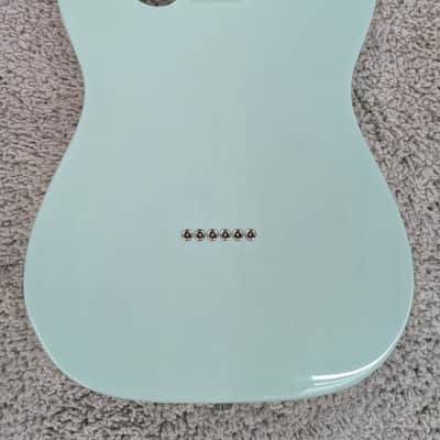 Fender Limited American Professional II Telecaster Thinline w/Case, Surf Green image 5