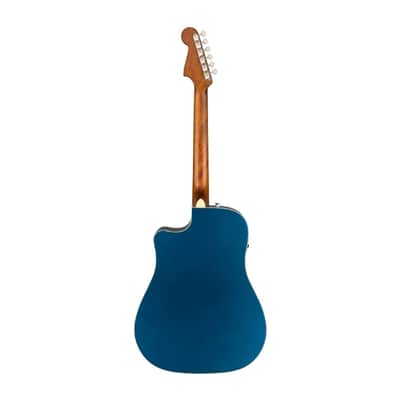 Fender Redondo Player 6-String Acoustic Guitar (Right-Hand, Belmont Blue) with FB405 Dreadnought Gig Bag, Instrument Cable, Adjustable Guitar Stand, FT-1 Pro Clip-On Tuner Bundle image 17