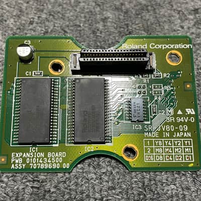 Roland SR-JV80-09 Session Expansion Board 1990s - Green image 2