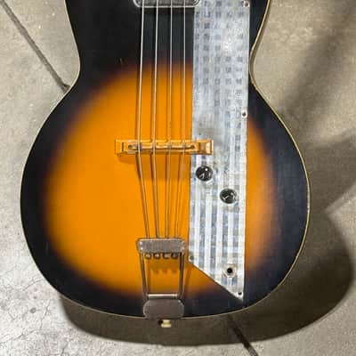 Kay Value Leader Bass 1960 - so cheap & cool she plays great too ! image 1