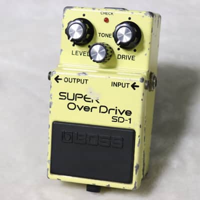 Boss SD-1 Super Overdrive 1981 - 1988 Made In Japan | Reverb