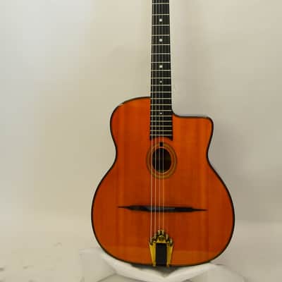 Gitane DG-250 Professional Gypsy Jazz Acoustic Guitar, Natural (Pre 2010) w/ Case image 2