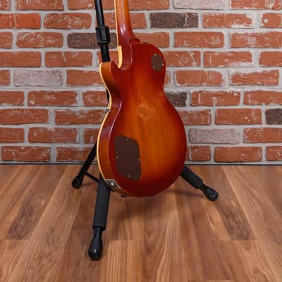 Gibson Les Paul Deluxe Plain Maple Top Sunburst 1973 w/Hard Shell Case (Refret) image 6