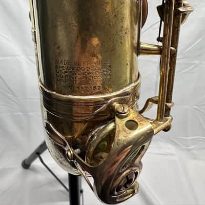 Selmer Mark VI Tenor Saxophone 1960 - 1969 - Unlacquered Brass image 9