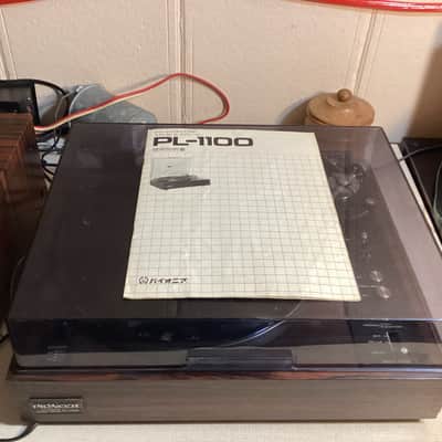 Pioneer PL-1100, 1974 Rosewood EX w/ Cart & NOS Stylus image 20