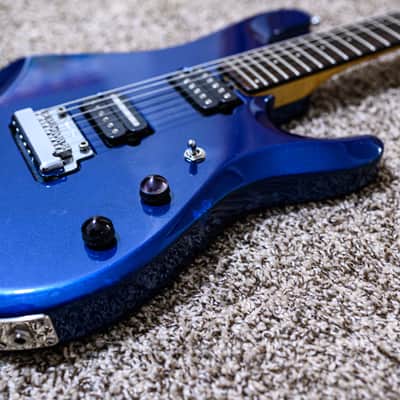 Ernie Ball Music Man JP6 2006 Blue image 11