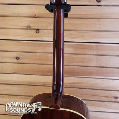 Gibson Acoustic J-160E Original Acoustic / Electric Guitar with Gibson Hard Case - Vintage Sunburst image 6