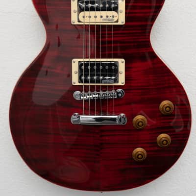 Vintage V100TWR Reissued Series Single Cut 2010s Trans Wine Red image 3