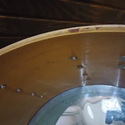 Ludwig 14x24 Bass Drum 1970's - Black image 10