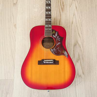 1960s Lyle 680-L Hummingbird Set Neck Vintage Dreadnought Acoustic Guitar Japan w/ Case image 2