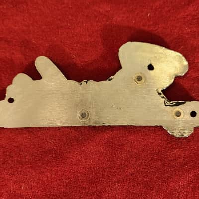 Vintage Mid-'60s Fender Amp Logo Silver image 2