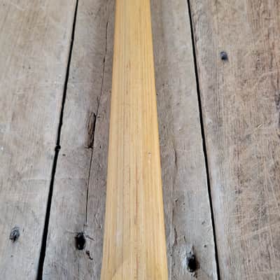 Teisco Neck 1960s with Logo, String Tree, Neck Plate and Screws - Natural image 11