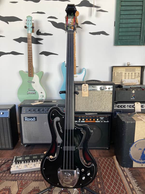 Ampeg AMUB 1 1968 - Red/Black image 1