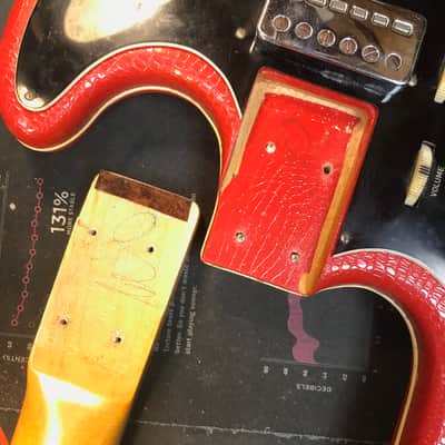1960's Hofner Model 188 6 String Bass / Baritone Guitar image 23