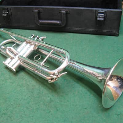 Accord by Blessing 1035 Intermediate Silver Trumpet USA - Reconditioned - Case & Blessing 7C MP image 1