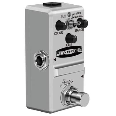 Rowin Flanger Guitar Effect Nano Pedal Ture Bypass LN-312, FREE PICKS + HOLDER+ FREE SHIP USA image 9