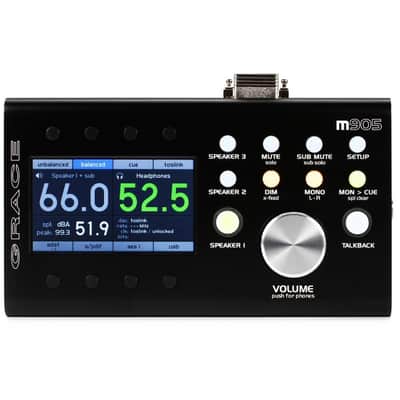 Grace Design m905 Analog Monitor Controller (Black) image 5