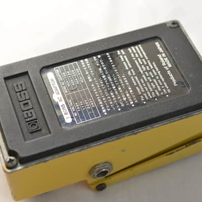 BOSS OD-1 Overdrive NEC C4558C Long Dash Made in Japan 1981 image 6