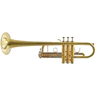 Schagerl 'Charis' Large Bore C Trumpet in Raw Brass SN 7341L image 6