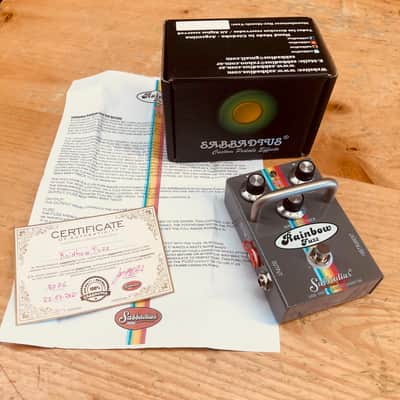 Sabbadius Custom Shop Rainbow Fuzz Pedal w/Box image 2