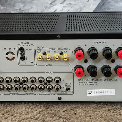 Onkyo Vintage Onkyo TX-840 Quartz Synthesized Tuner Amplifier AV Receiver 80s image 8