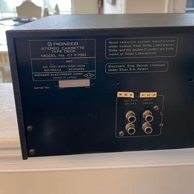 Pioneer Ct-f750 cassette deck 1970’s image 7