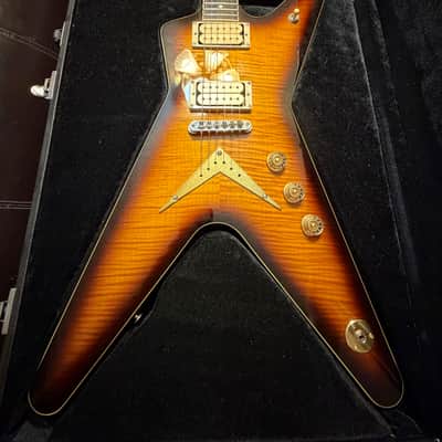 Dean Chicago Flame Series '79 ML Electric Guitar Trans Brazilia Finish w/ OHSC image 1
